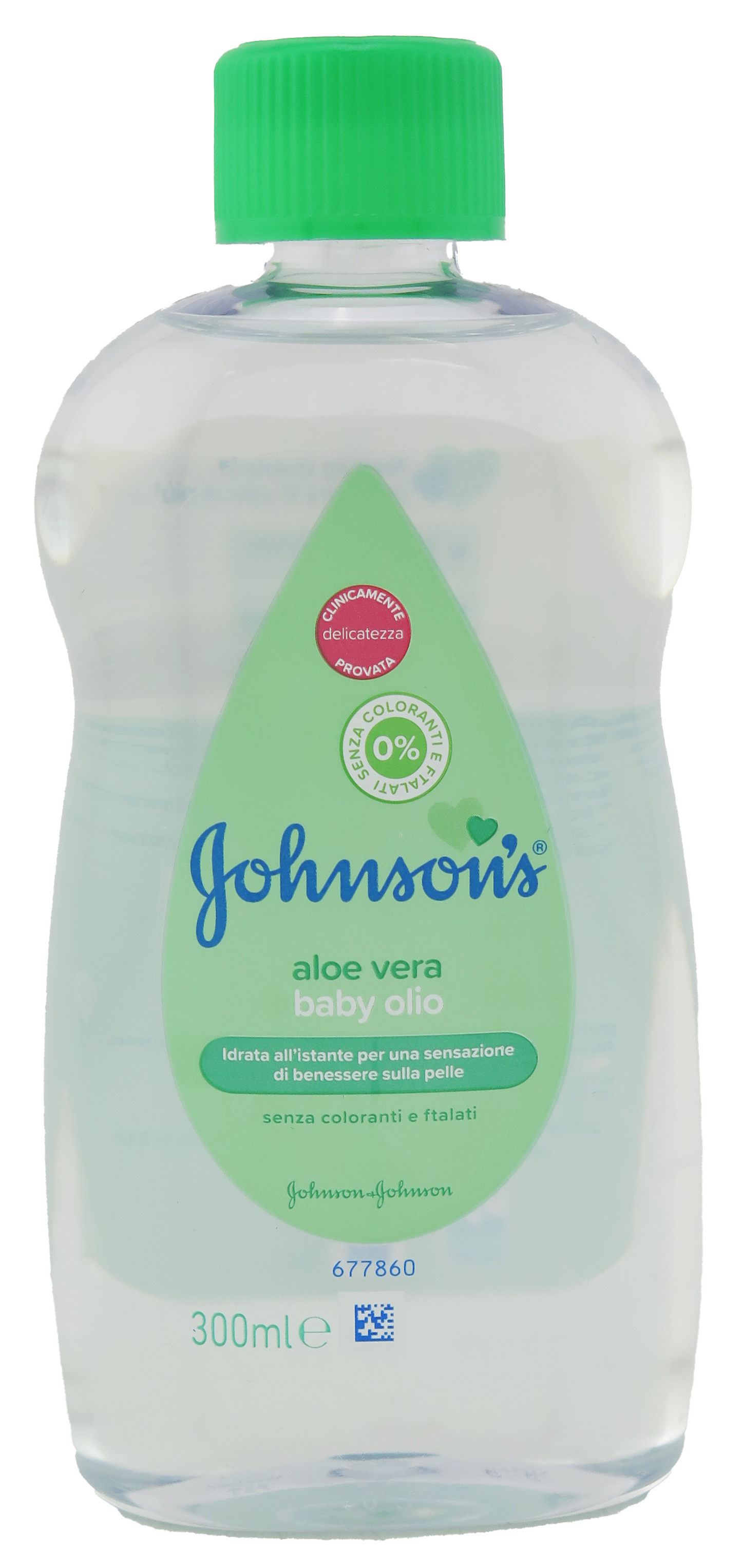 Johnson's Baby Oil Aloe 300ml/10.14oz